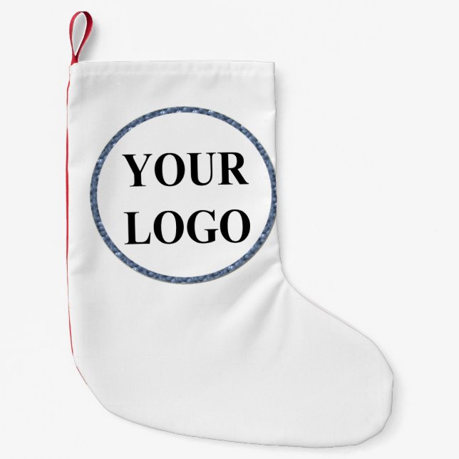 Personalized Christmas Gift Customized Idea LOGO Small Christmas Stocking (Front)