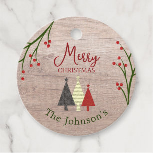 Personalized Christmas Gift Tag