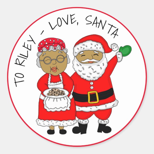 Personalized Christmas Gift Tags (Front)