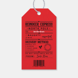 Personalized Christmas gift tags