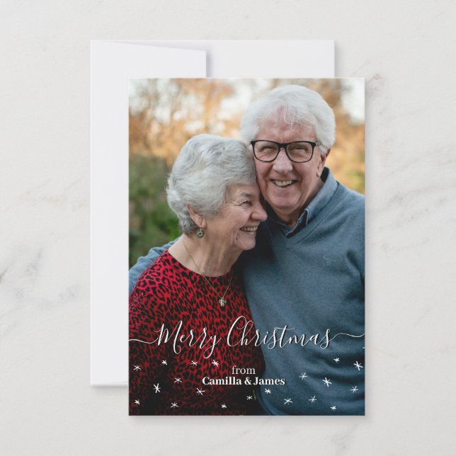 Personalized Christmas Greeting Card (Front)