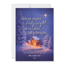Personalized Christmas Holiday Card