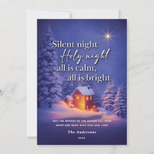 Personalized Christmas Holiday Card