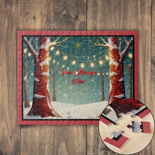 Personalized Christmas Jigsaw Puzzle (Personalized Christmas Jigsaw Puzzle)
