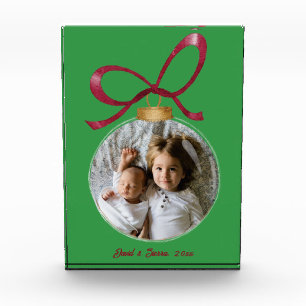 Personalized Christmas Keepsake  Photo Block