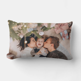 Personalized Christmas Lumbar Pillow