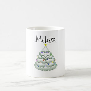 Personalized Christmas Morphing Mug/Tree Magic Mug