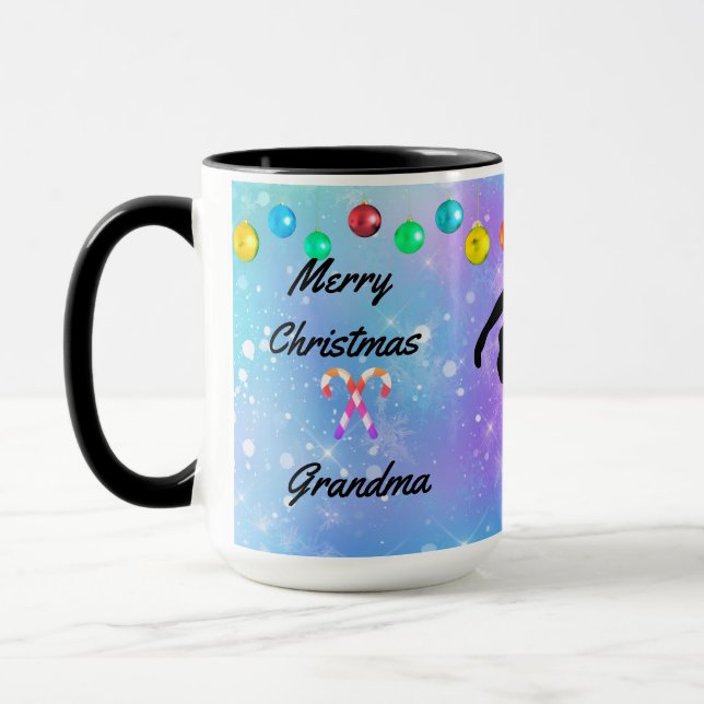 Personalized Christmas Mug (Left)