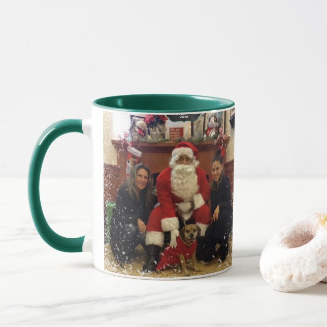 Personalized Christmas Mug (With Donut)