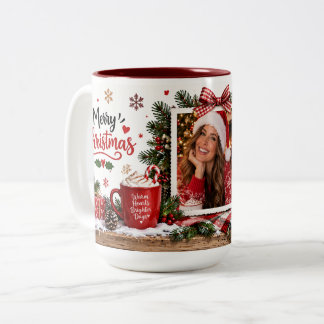 Personalized Christmas Mug with Custom Photo