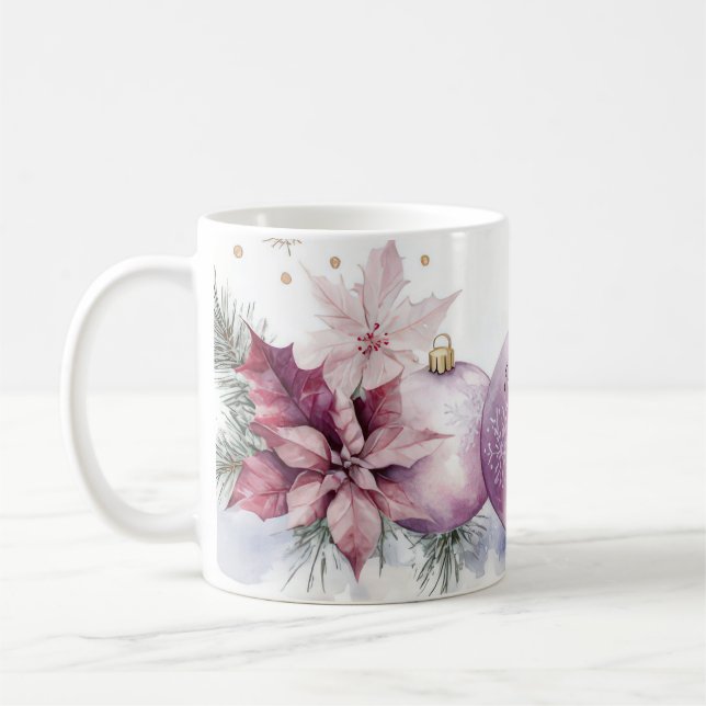 Personalized Christmas Mug with Name (Left)