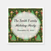 Personalized Christmas Napkins