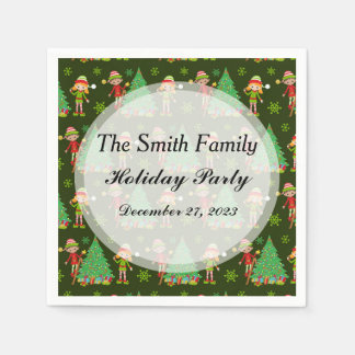 Personalized Christmas Napkins