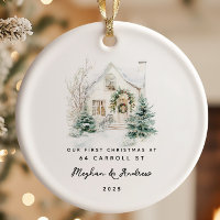 Personalized Christmas New Home