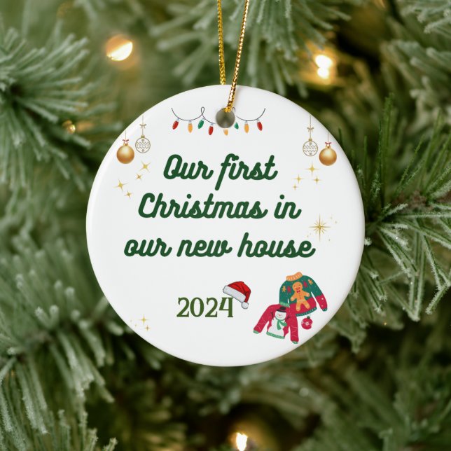 Personalized Christmas Ornament (Tree)