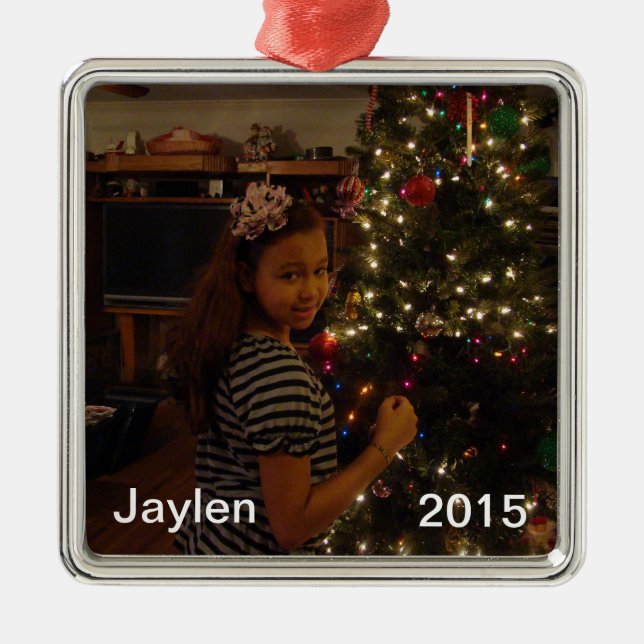 Personalized Christmas Ornament (Front)