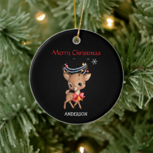 Personalized christmas ornament custom christmas o