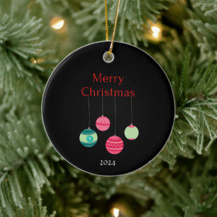 Personalized christmas ornament custom christmas o
