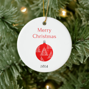 Personalized christmas ornament custom christmas o