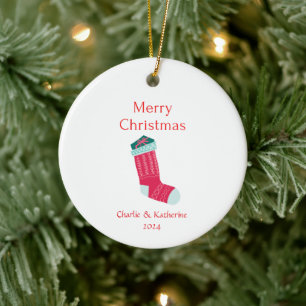 Personalized christmas ornament custom christmas o