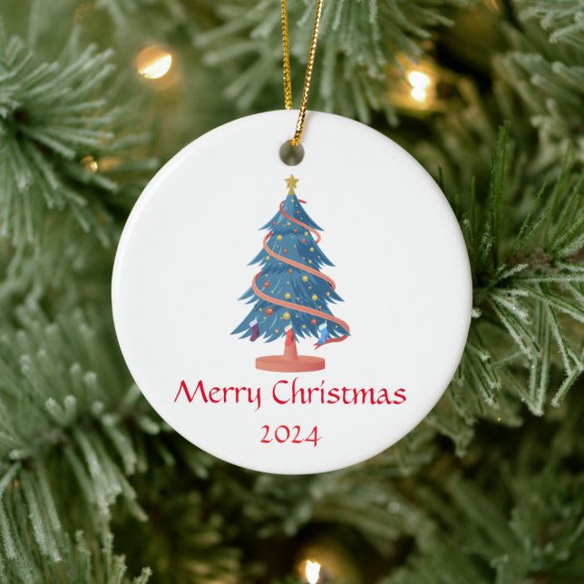 Personalized christmas ornament custom christmas o (Tree)
