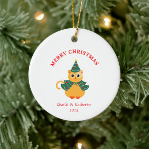 Personalized christmas ornament custom christmas o