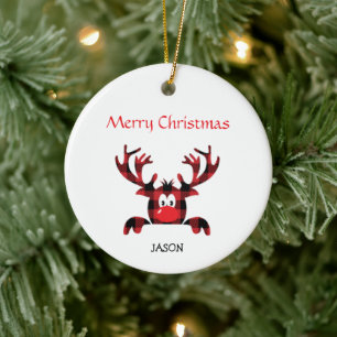 Personalized christmas ornament custom christmas o