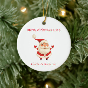 Personalized christmas ornament custom christmas o