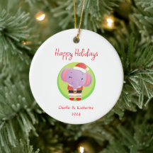 Personalized christmas ornament custom christmas o