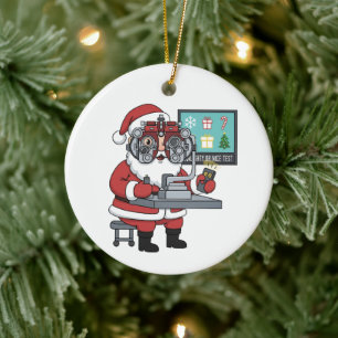 Personalized Christmas Ornament Optometrist