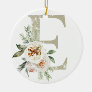 Personalized Christmas ornament with your initials