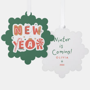 Personalized Christmas Ornaments – Cute Holiday 
