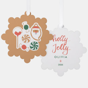 Personalized Christmas Ornaments – Cute Holiday 