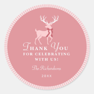 Personalized Christmas Party Favour Sticker