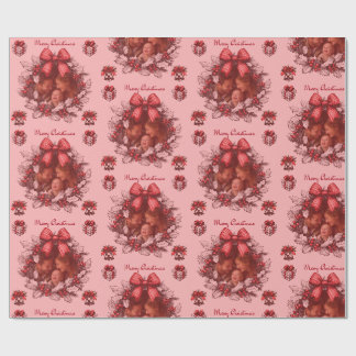 Personalized Christmas Pattern Wrapping Paper