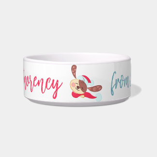 Personalized Christmas Pet Bowl