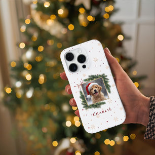 Personalized Christmas Pet Photo – Holiday  iPhone 16 Pro Case