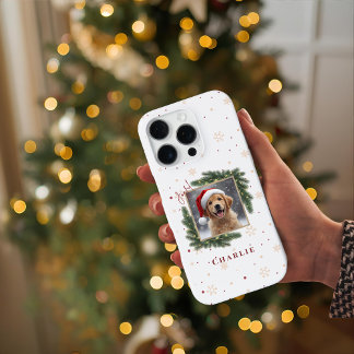 Personalized Christmas Pet Photo – Holiday  iPhone 16 Pro Case