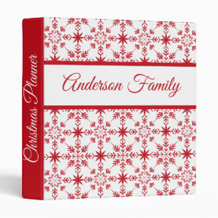 Personalized Christmas Planner Binder