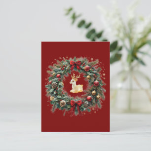 Personalized Christmas Postcard (
