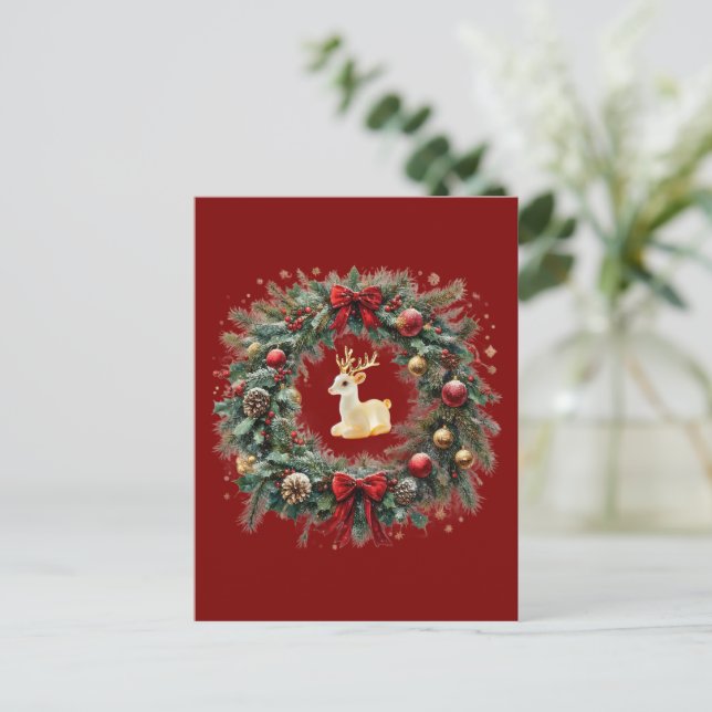 Personalized Christmas Postcard ( (Standing Front)