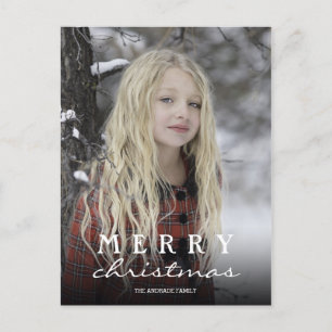 Personalized Christmas Postcards with Photos