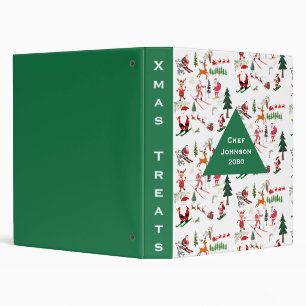 Personalized Christmas Recipe Binder