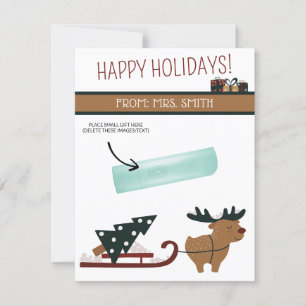 Personalized Christmas, Small Gift, Gifting Cards
