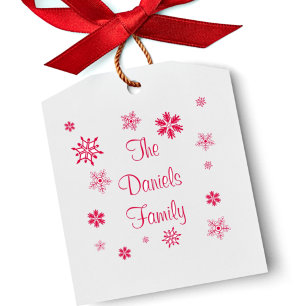 Personalized Christmas Snowflake Self-inking Stamp