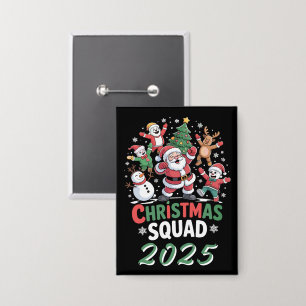Personalized Christmas Squad 2025 Santa Family