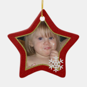 Personalized Christmas Star Ornament