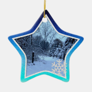 Personalized Christmas Star Ornament