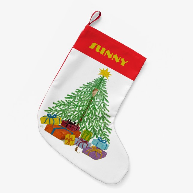 Personalized Christmas Stocking (Front (Hanging))