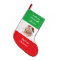 Personalized Christmas Stocking with Italian Flag